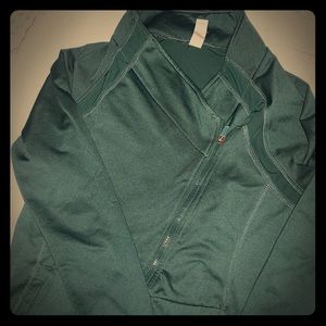 Marika Asymmetrical Zip Up Activewear